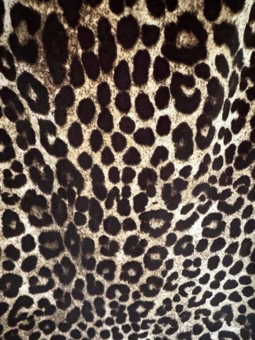 Michael Kors XL Super Soft Cheetah Print Long Sleeve Off the Shoulder Blouse EUC